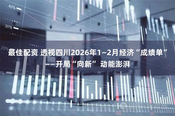 最佳配资 透视四川2026年1—2月经济“成绩单”——开局“向新” 动能澎湃