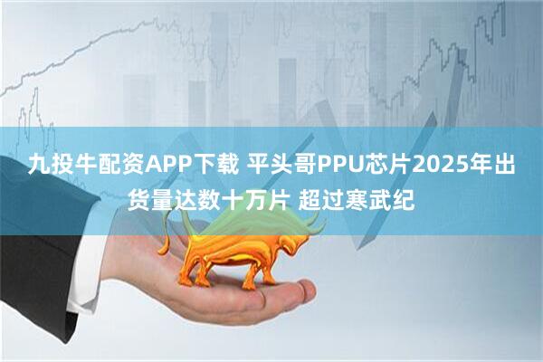 九投牛配资APP下载 平头哥PPU芯片2025年出货量达数十万片 超过寒武纪